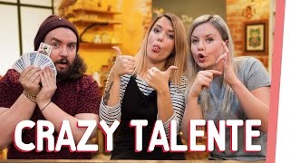 Die liebreizende Malwanne verrät uns gemeinsam mit Kelly und Sturmwaffeln, ihre ganz besonderes verrückten Talente. Crazy Talente