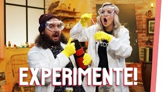 Kelly und Sturmwaffel verabschieden sich mit einem großen Knall in das Wochenende und zeigen euch drei verrückte Experimente. Boooom! Experimente!