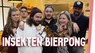 Es gibt Rache am #GMI Team! Kelly und Sturmwaffel drehen den Spieß um und das Team muss in der heutigen Folge Guten Morgen, Internet! Insekten essen. Insekten Bierpong